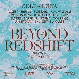 Beyond The Redshift Festival 2022 poster, square