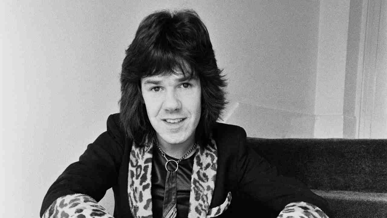Gary Moore posing for a photograph in 1979