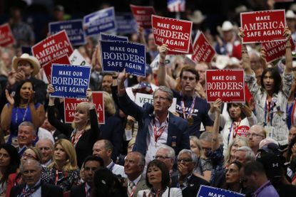 Signs at the Republican National Convention