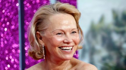 a headshot of pamela anderson