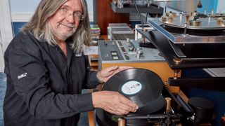 PMC founder Peter Thomas with his personal hi-fi system