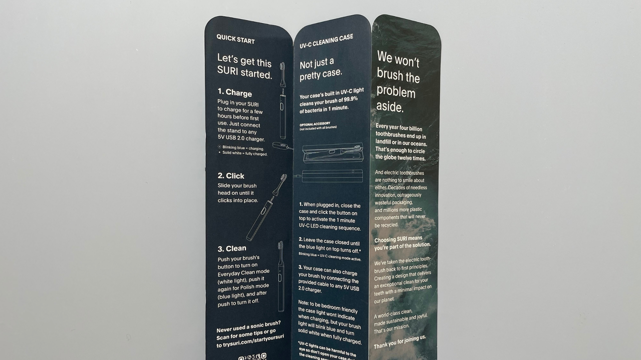 SURI electric toothbrush