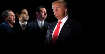 John Kasich, Marco Rubio, and Ted Cruz could not beat Donald Trump.