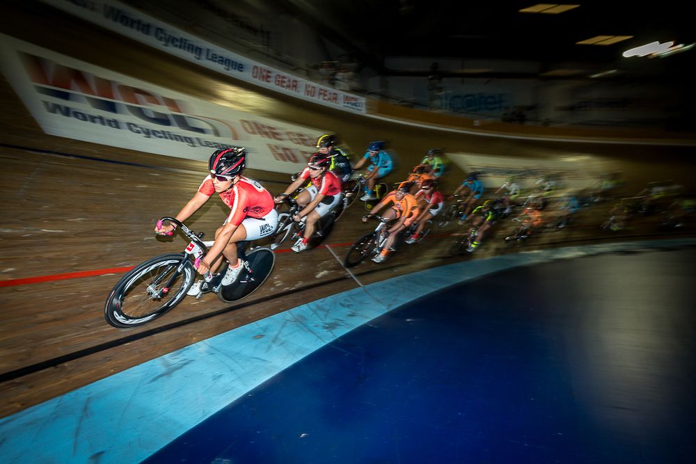 Teresa Casas of the MexicoHeat leads the bunch