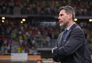 UEFA chief of football Zvonimir Boban after the UEFA Futsal Champions League Final 2022/23 match between Mallorca Palma Futsal and Sporting Clube de Portugal at the Velòdrom Illes Balears on 7 May 2023 in Palma de Mallorca, Spain. (Photo by Seb Daly - Sportsfile/UEFA via Getty Images)