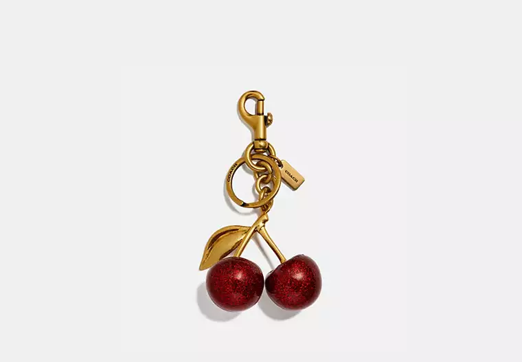 coach, Cherry Bag Charm