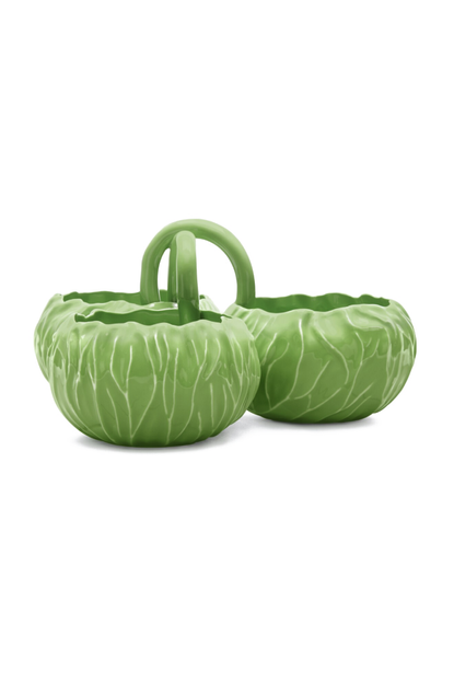 Tory Burch Lettuce Ware Hors D'oeuvres Bowl 
