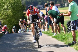 Tim Wellens (Lotto Soudal) on a late attack