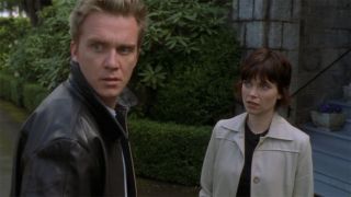 Anthony Michael Hall and Nicole de Boer in The Dead Zone