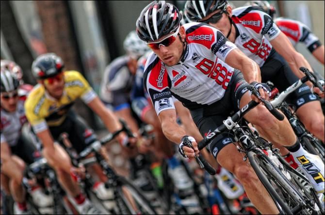 BISSELL Pro Cycling led the chase for most of todays race