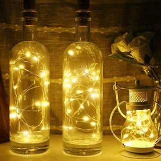 LE Bottle Lights with Cork