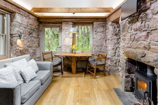 A cosy converted dovecot