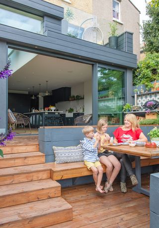 Georgia and Matt Blundell's extended Victorian home in Blackheath, London, shows design flair and practicality can go hand in hand