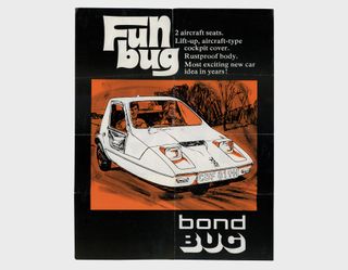 An original Bond Bug advert