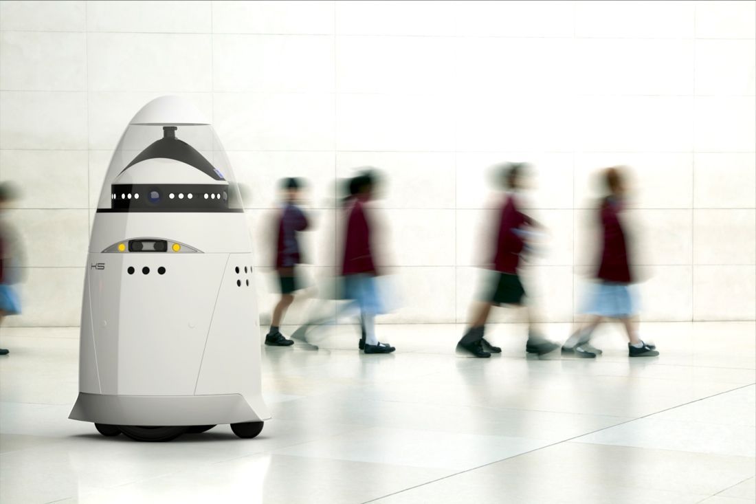 Knightscope&#039;s K5 robot security guard