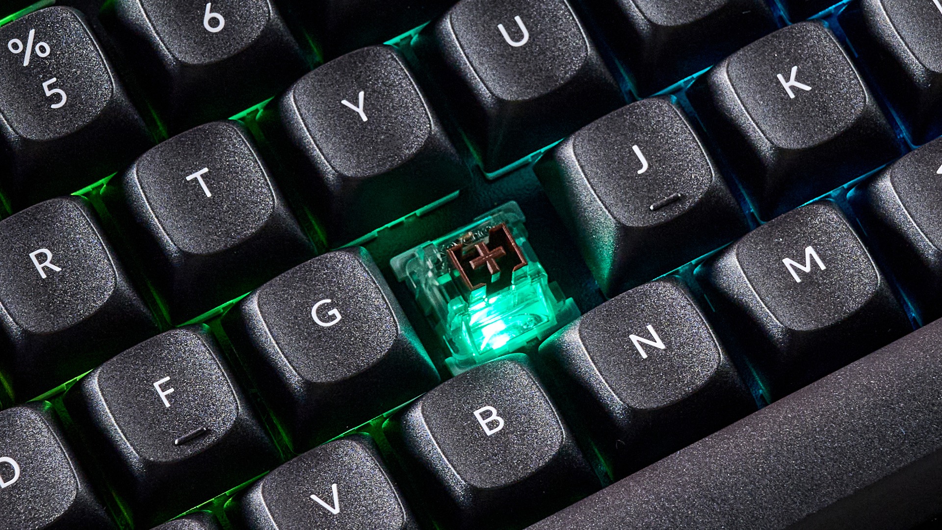 Close-up of Keychron K8 Ultra 8K