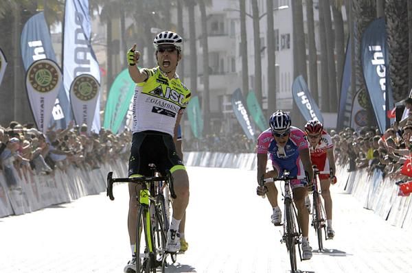 Giovanni Visconti (ISD - Neri) wins the Tour of Turkey's third stage, the Italian's second victory of the season.