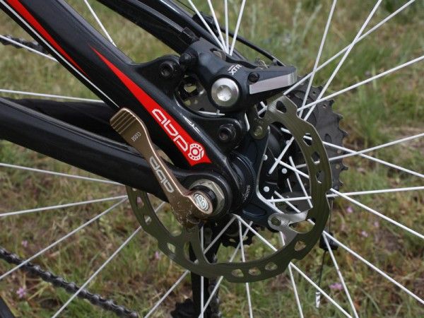 &hellip;but a 140mm one out back to save a little weight.