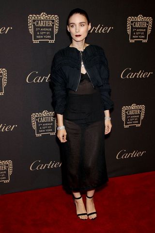 Rooney Mara, Cartier Fifth Avenue Opening