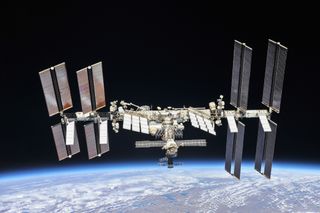 The International Space Station as seen in October 2018.