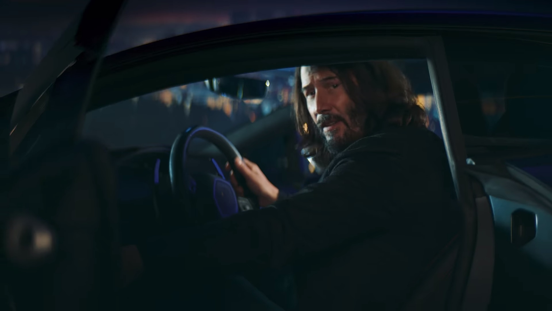  Cyberpunk 2077 brings out Keanu Reeves for a new advert 