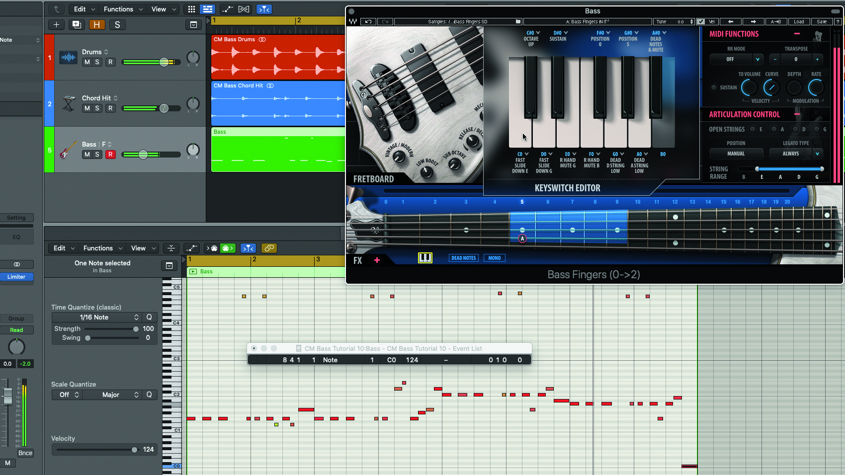 Creating Basslines