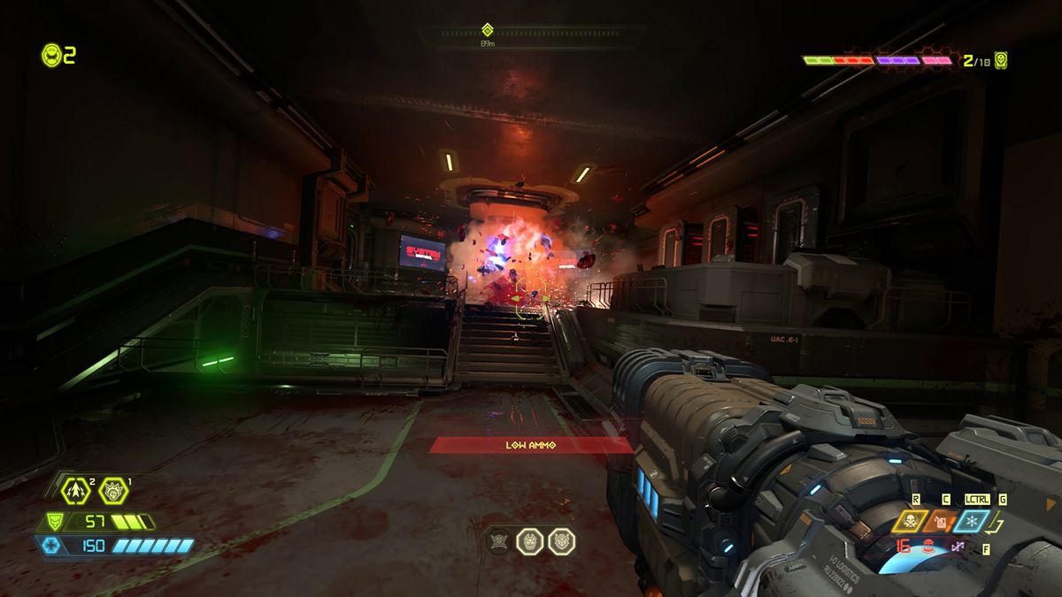 doom eternal cheat codes - powerup mode onslaught - mars core