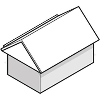 box gable roof diagram