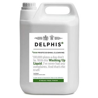 Delphis Eco Washing Up Liquid 5l Refill | Natural Washing Up Liquid | Eco Friendly Washing Up Liquid Bulk Buy