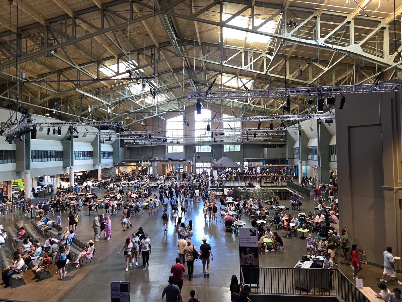 A building full of people
