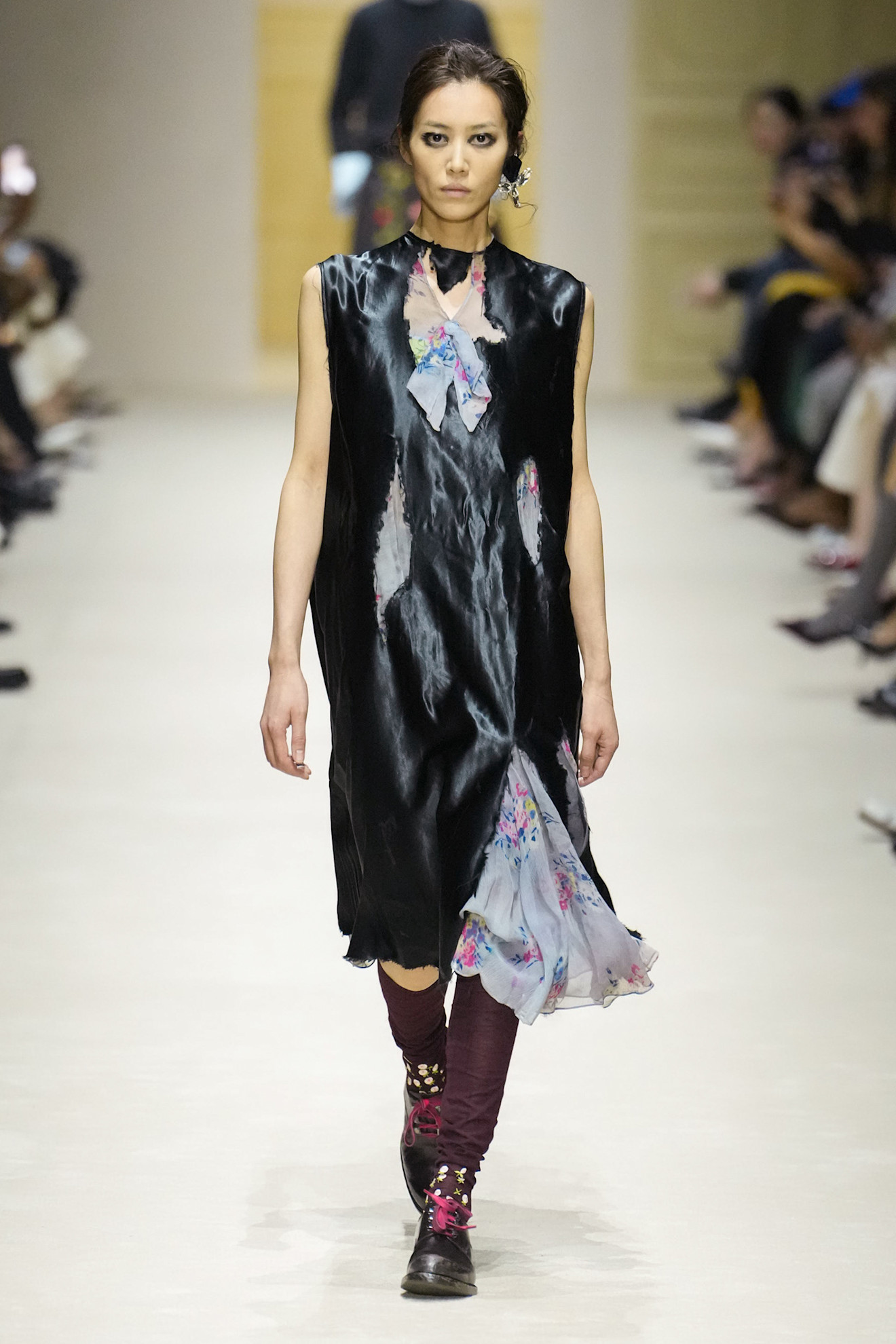 A runway look from the Prada Fall 2026 collection