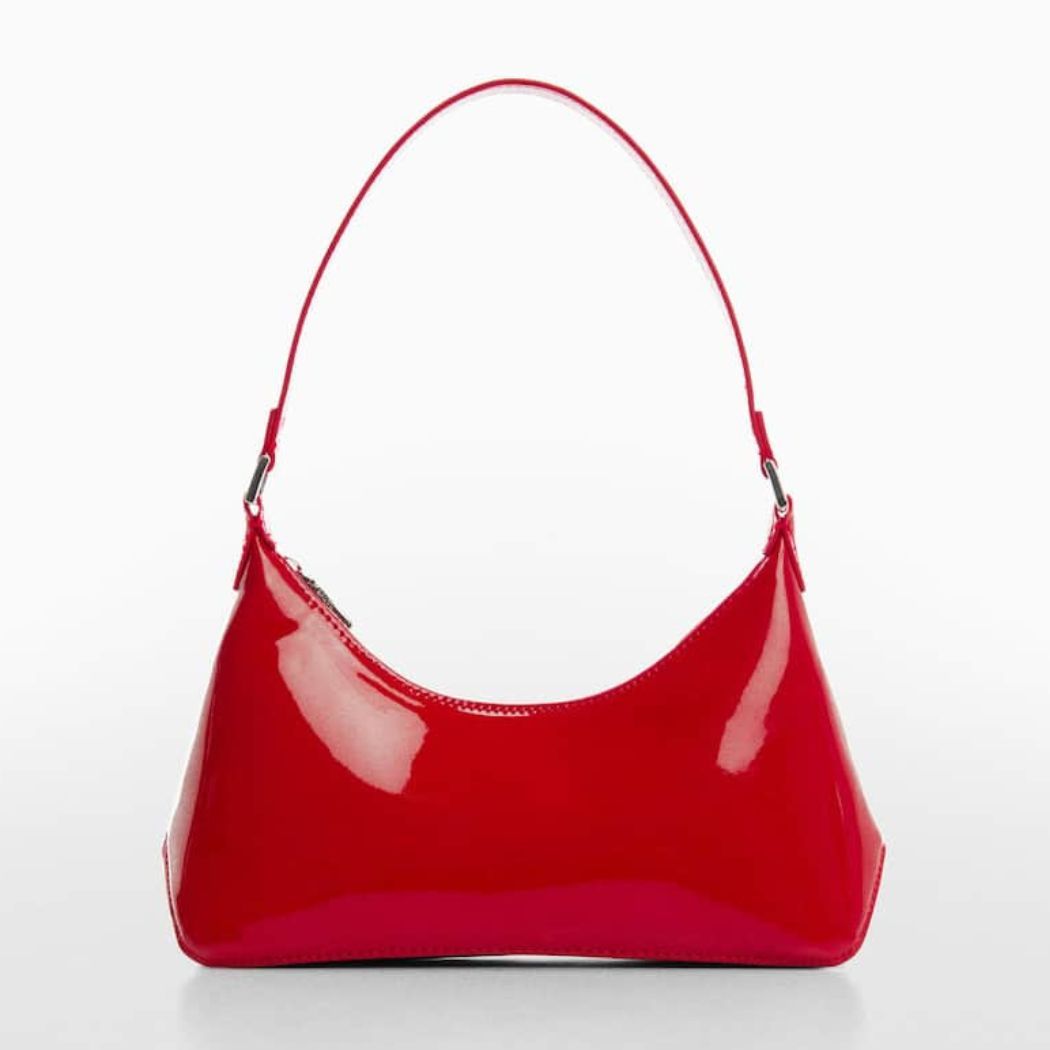 Mango Short-handle shoulder bag