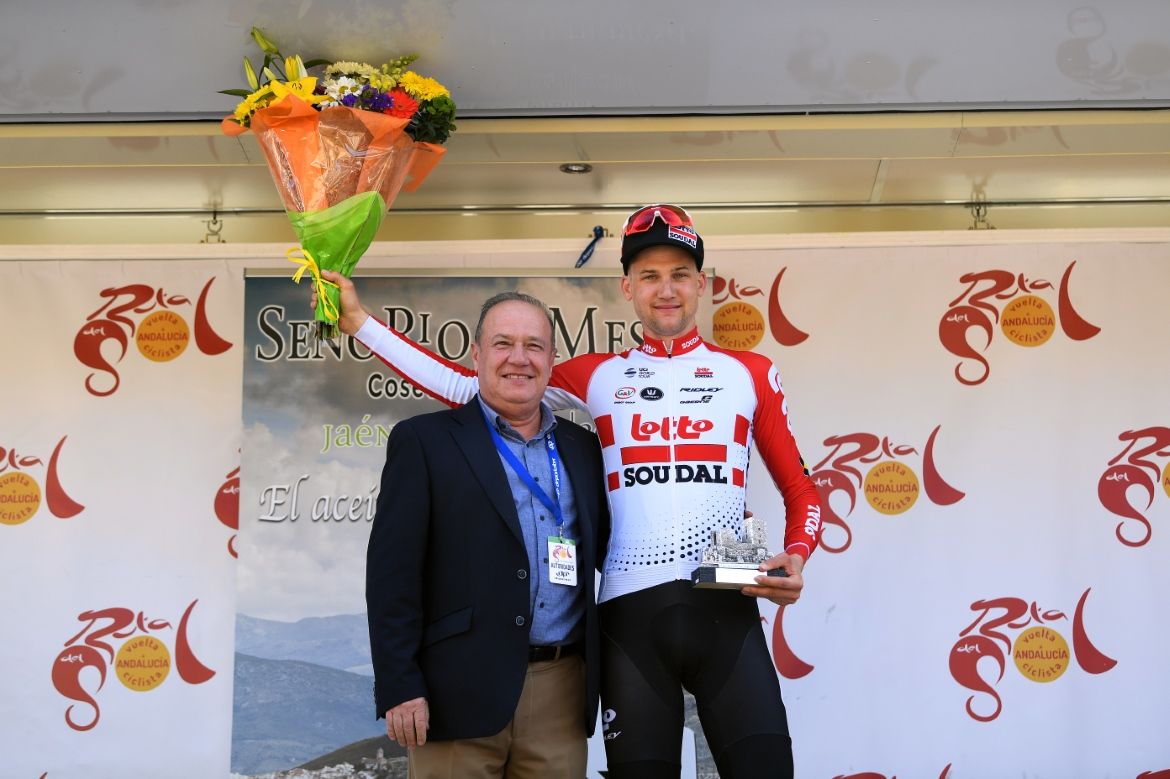 Tim Wellens (Lotto Soudal) won the time trial stage