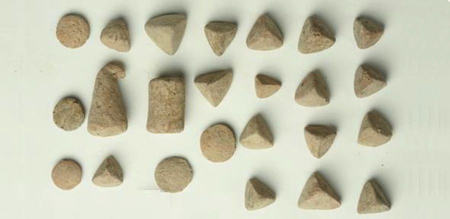 Ancient Clay Tokens Used for Record-Keeping