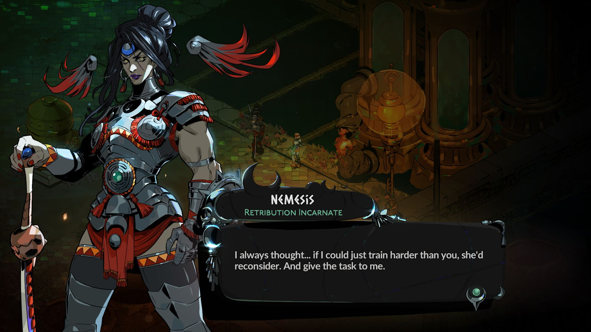 In-game screenshot from Hades 2