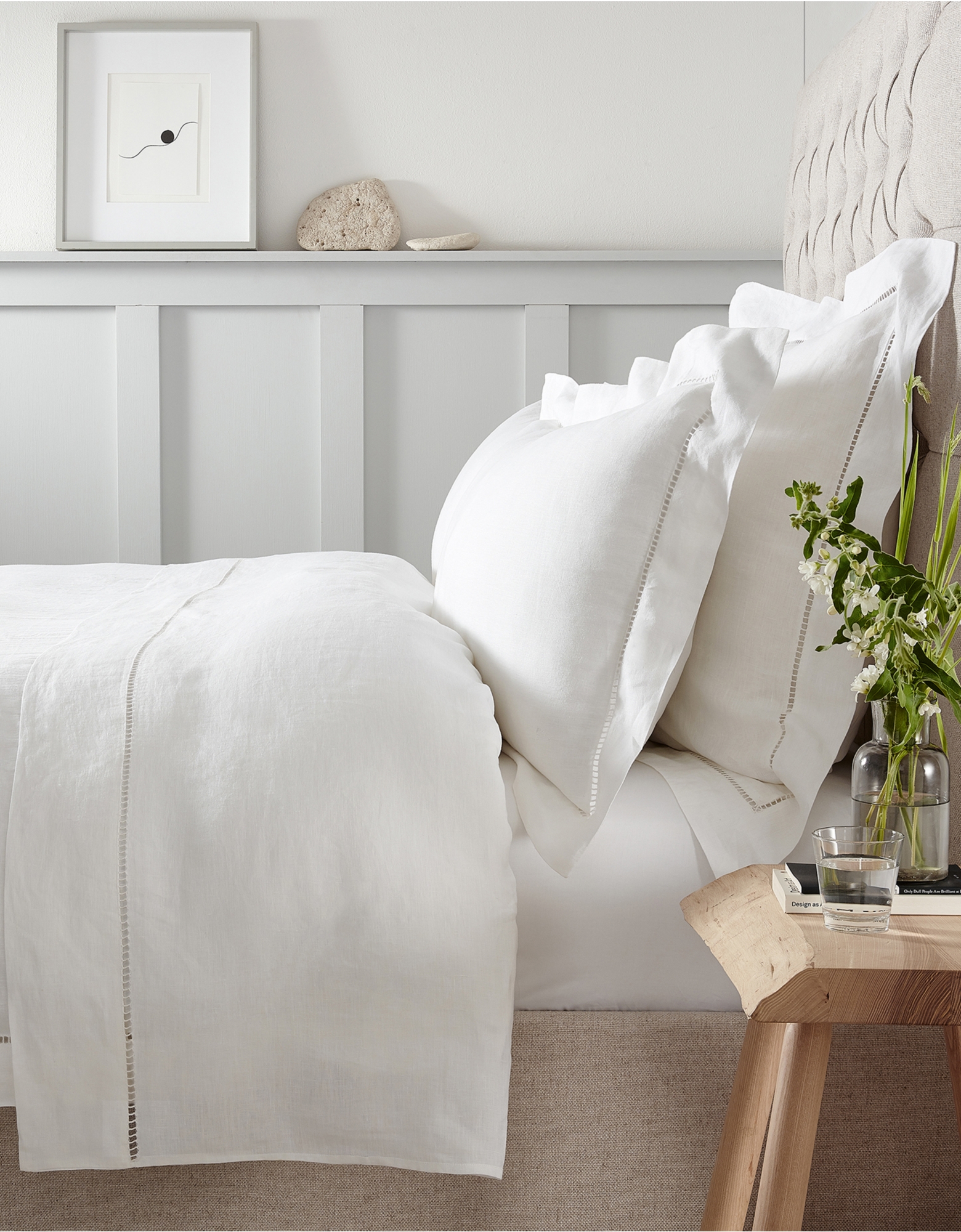 The White Company, Santorini Linen Bed Linen Collection