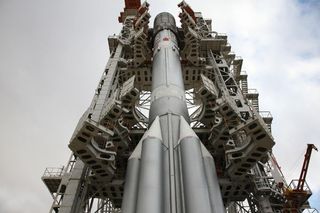 Proton Rocket Carrying Echostar 16