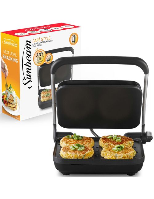 Cafe Style 4 Slice Sandwich Press