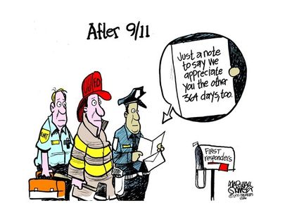 First responders: Back to work