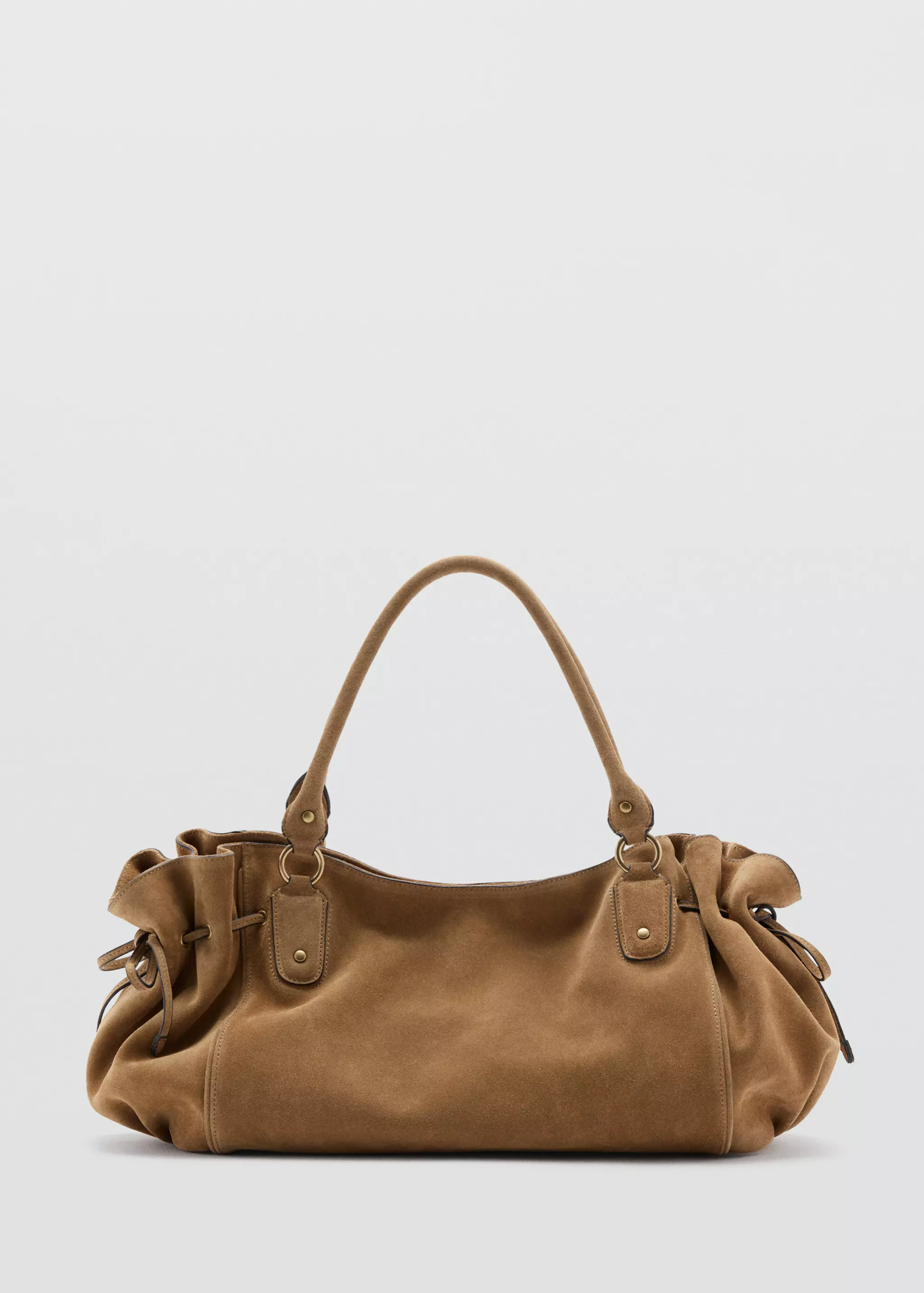 Suede Shoulder Bag - Women | Mango Usa