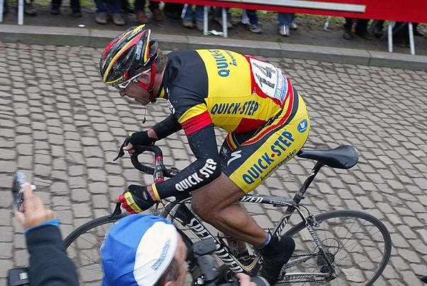 Stijn Devolder (Quick Step) made a dream come true today.