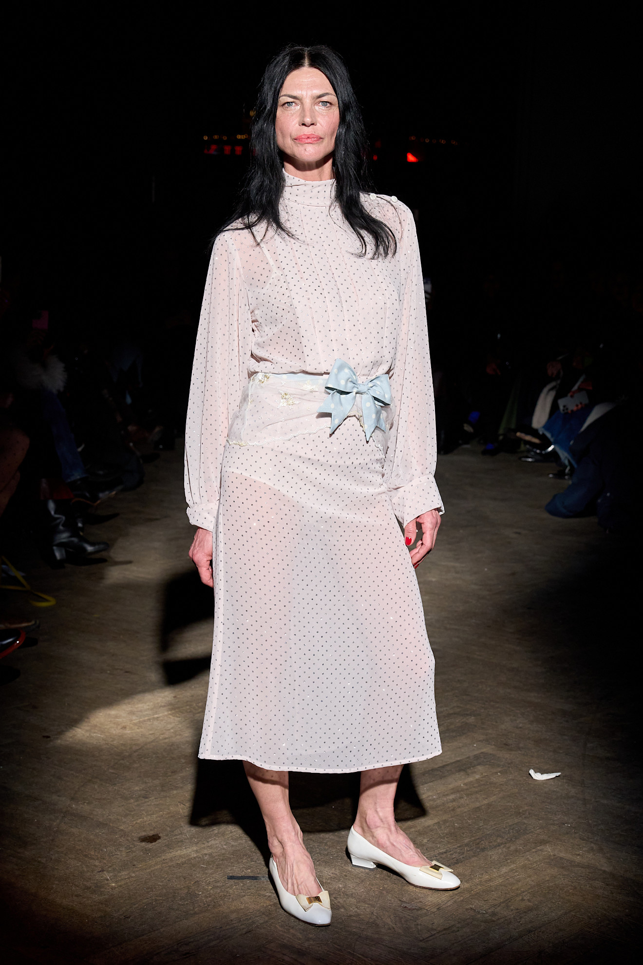Caro Editions fall/winter 2026 model on the runway.