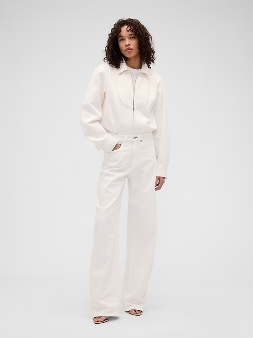 Gap &amp;times; Victoria Beckham High Rise Arc Jeans