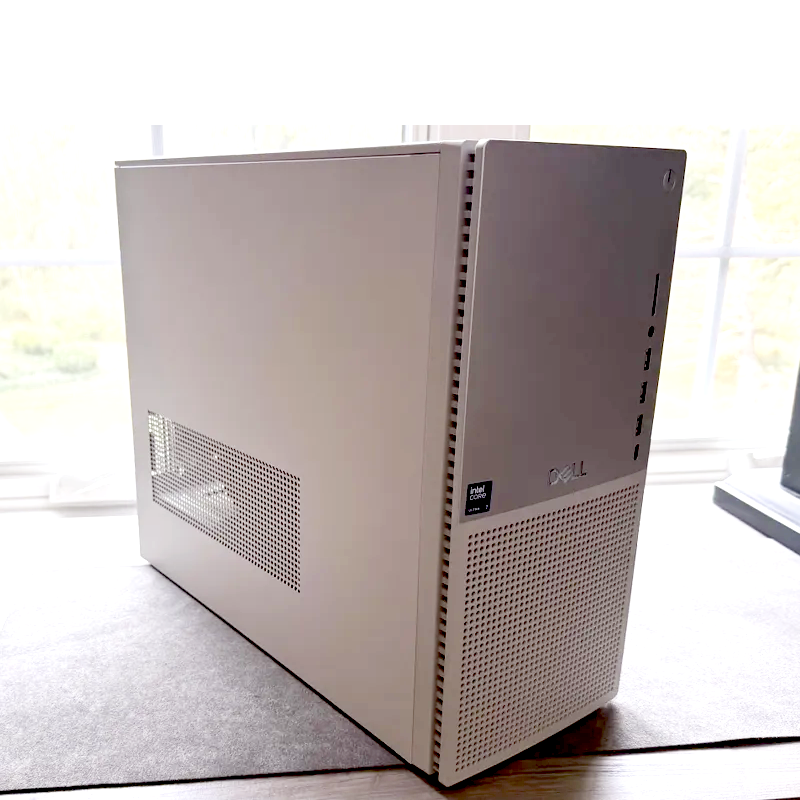 A Dell Tower Plus on a desk