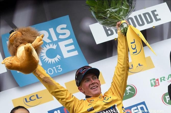 Andrew Talansky (Garmin-Sharp) is the new leader of Paris-Nice.