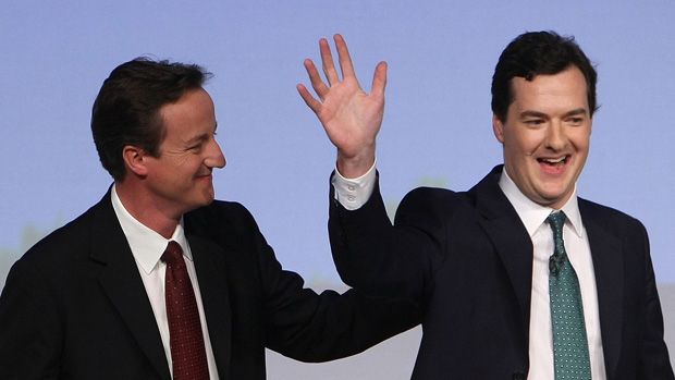 David Cameron and George Osborne