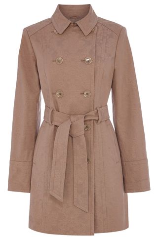 Oasis Jacquard Textured Coat, £120