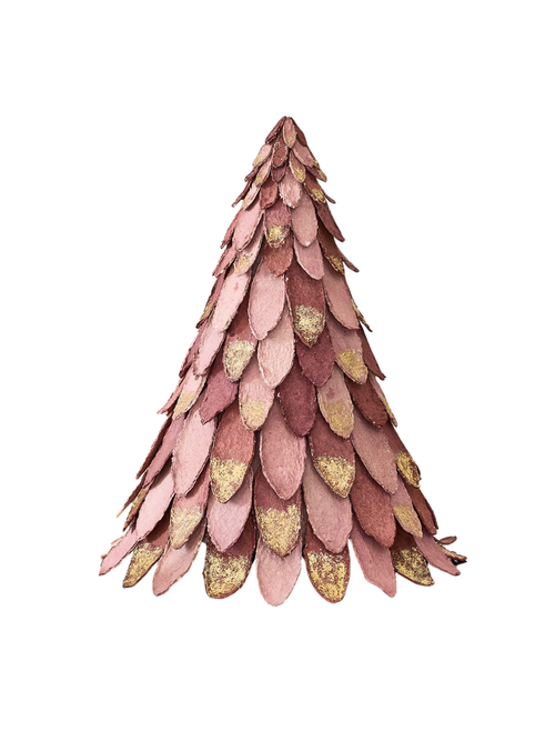 Cotton Mache Christmas Tree