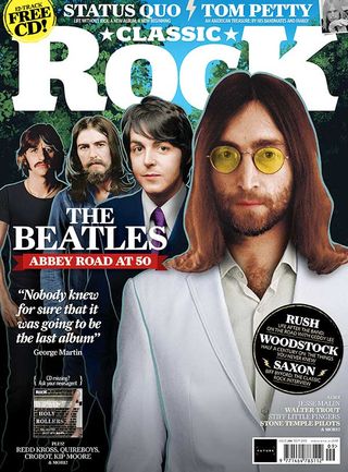 The Beatles on the cover of Classic Rock Magazine