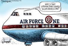 Political cartoon